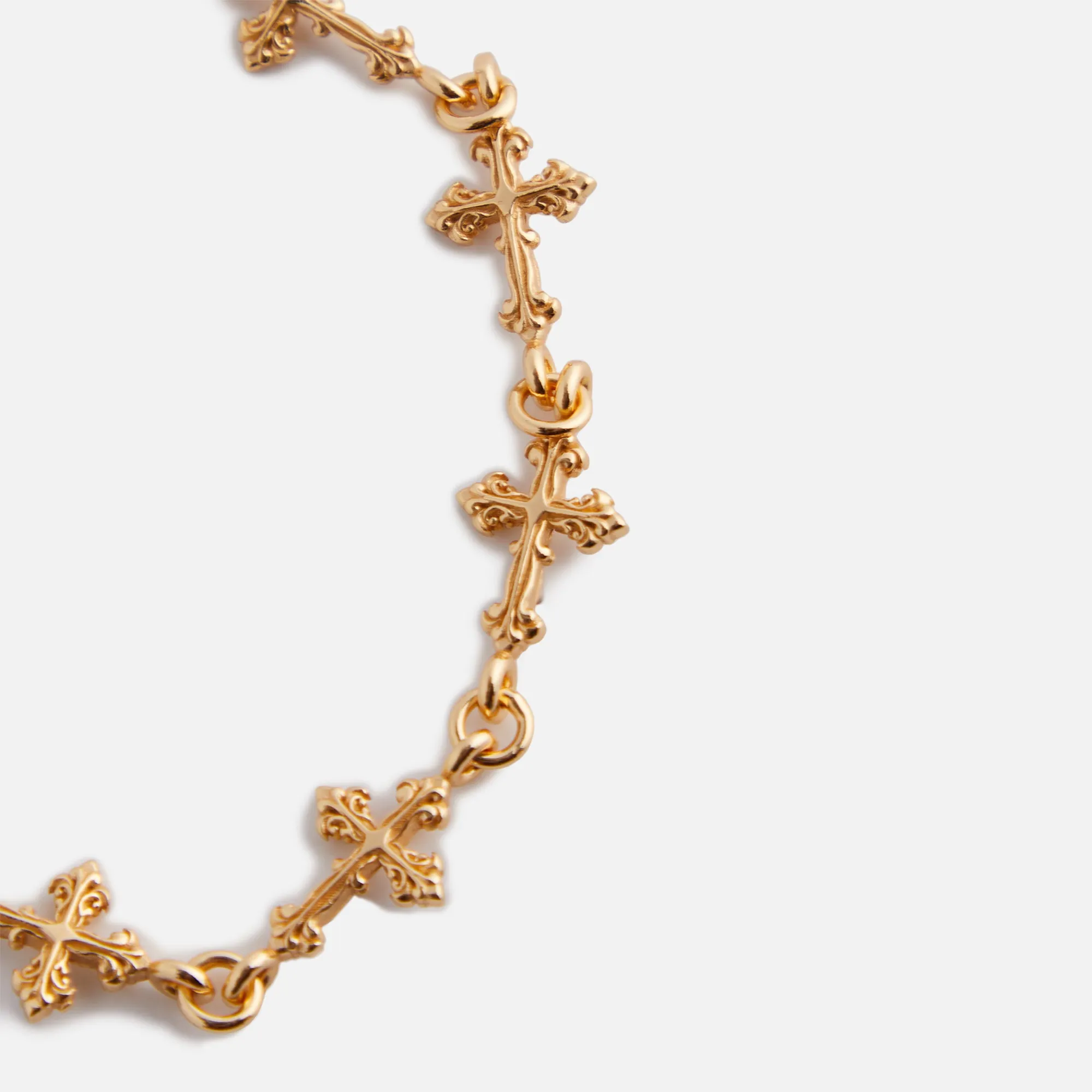 Emanuele Bicocchi Multi-Cross Avelli Bracelet - Gold sold by Kith product image thumbnail 2