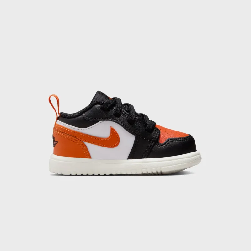 Jordan TD 1 Low ALT - Black / Starfish / White / Sail sold by Kith