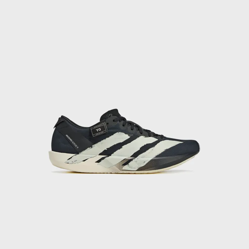 adidas x Y-3 Adios 9 - Black / Black / Off White sold by Kith
