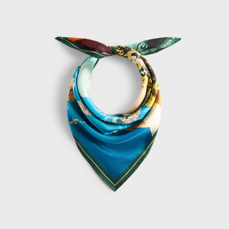 Giorgio Armani & Kith Capri Printed Silk Bandana - Multi sold by Kith