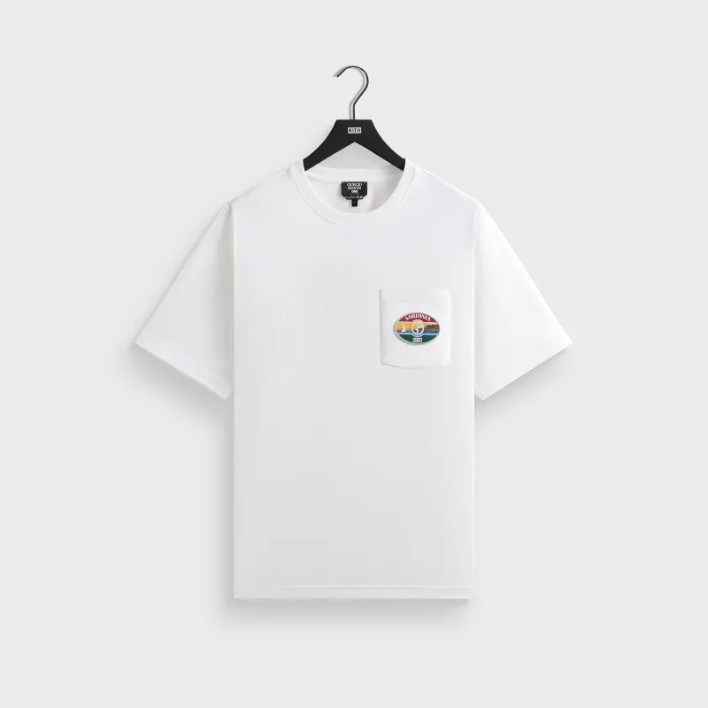 Giorgio Armani & Kith Sardinia Pocket Tee - White made by Kith