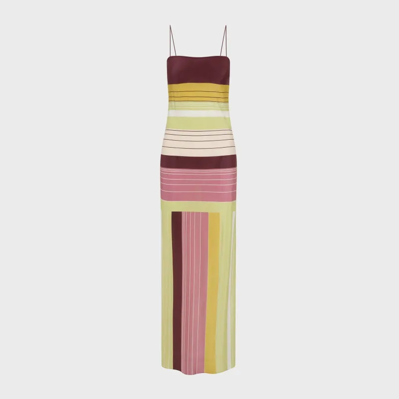 SIR Fontana Slip Dress - Elisa Stripe sold by Kith
