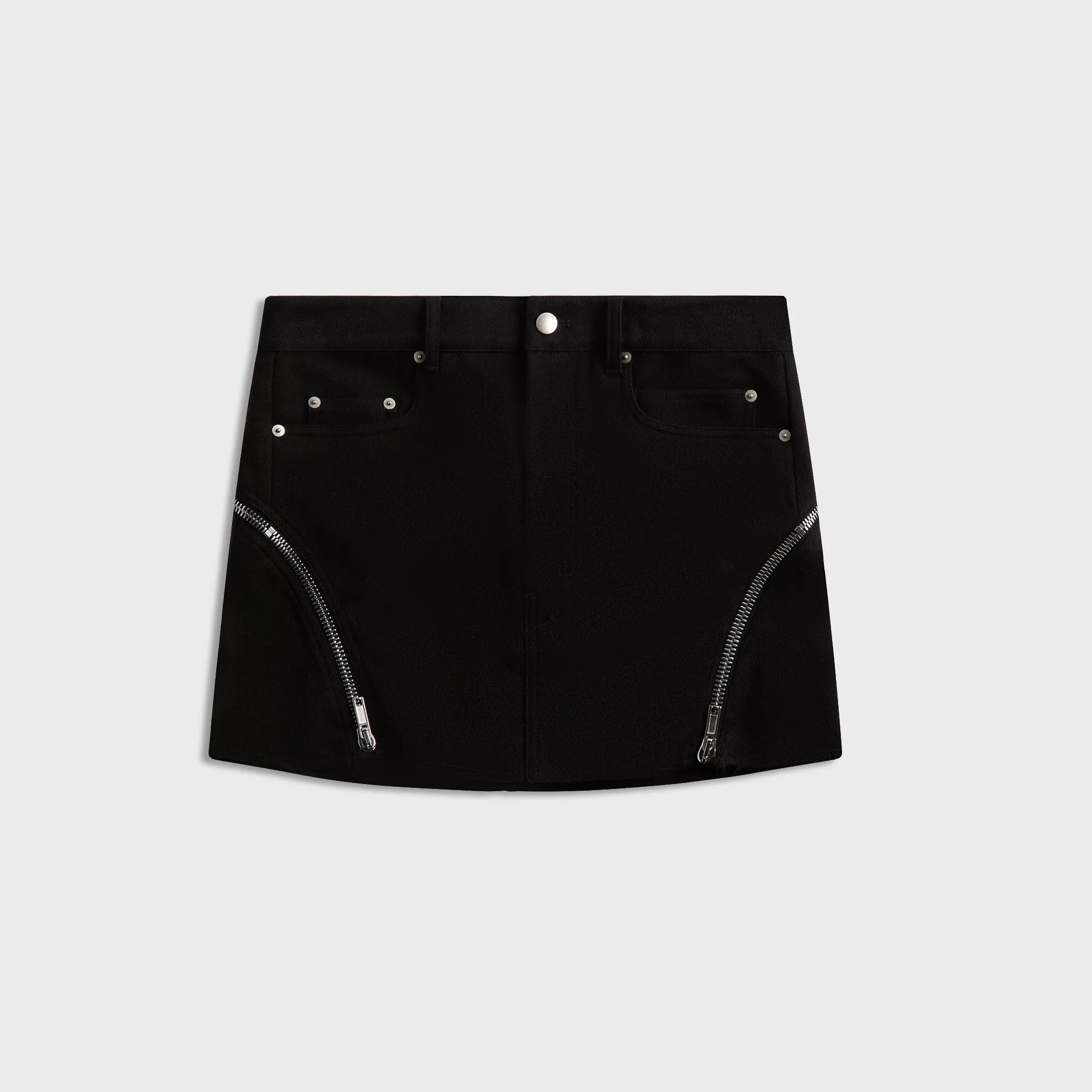 Rick Owens Bolan Mini Skirt - Black sold by Kith