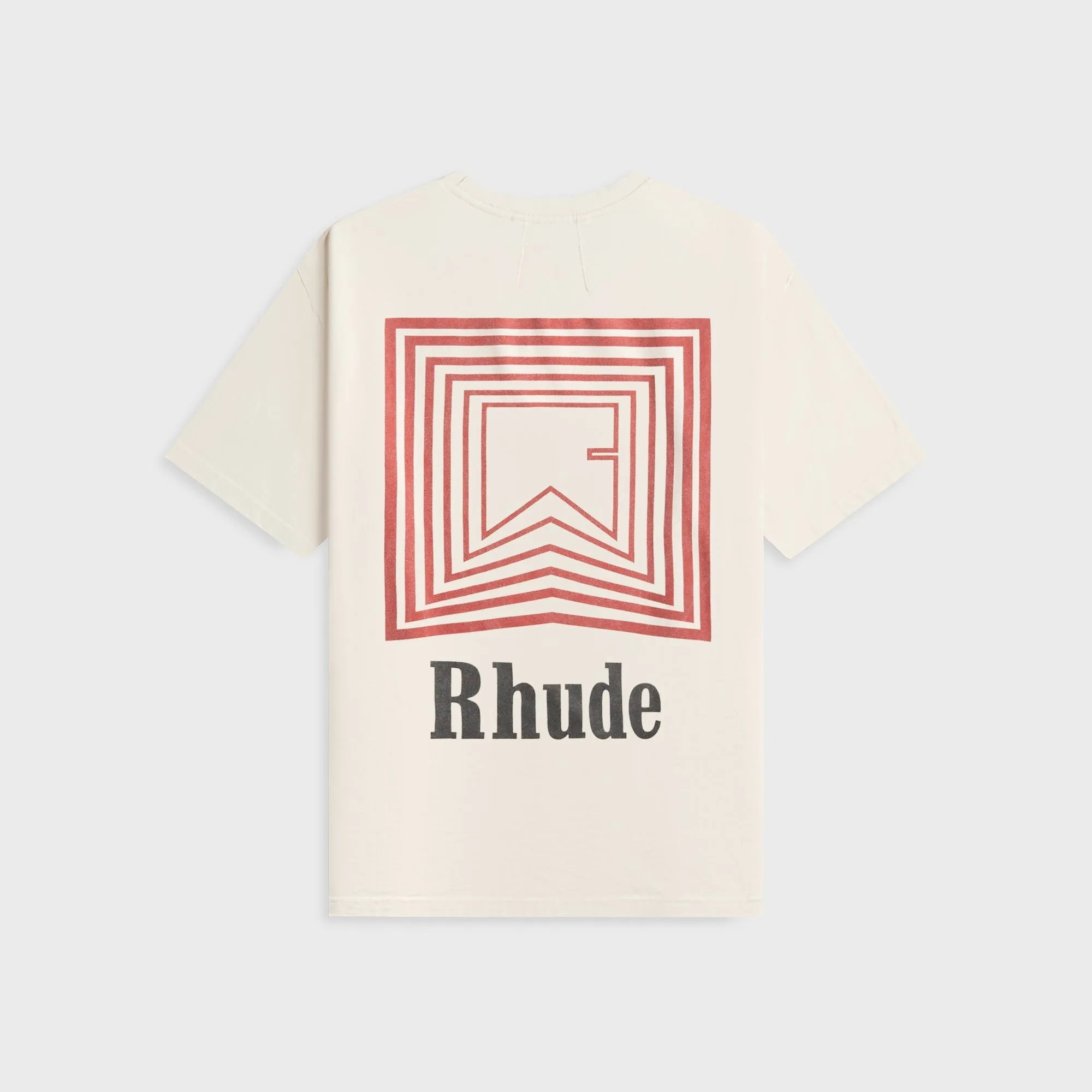Rhude Chevron Logo Repeat Tee - Vintage White sold by Kith product image thumbnail 2