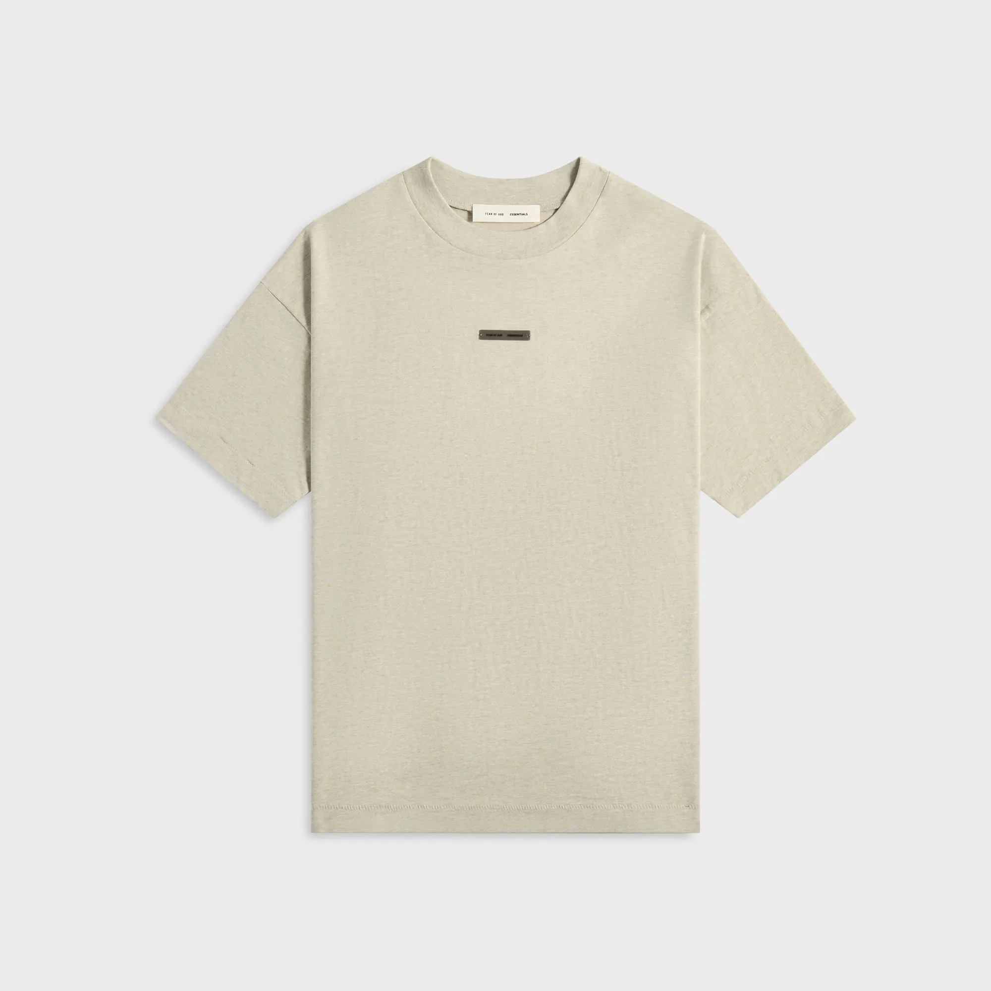 Essentials Classic Fit Tee - Heather Stone sold by Kith