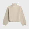 Essentials Bonded Canvas Zip-Up Jacket - Timber sold by Kith