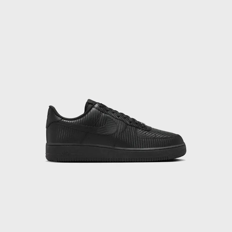 Nike Air Force 1 '07 LV8 -  Carbon Fiber Black / Black sold by Kith