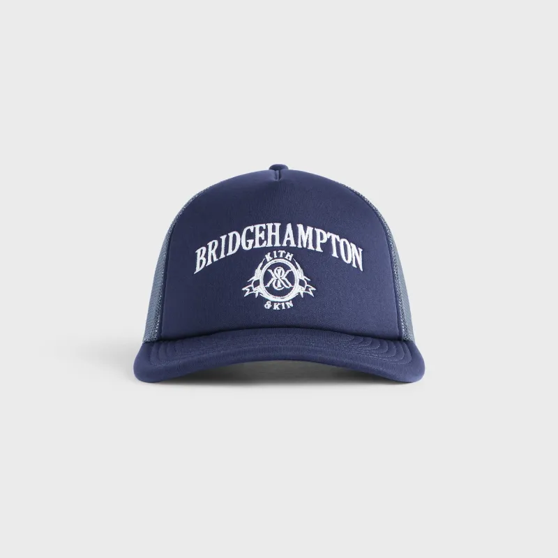 Kith Bridgehampton Nolan Trucker Hat - Nocturnal sold by Kith