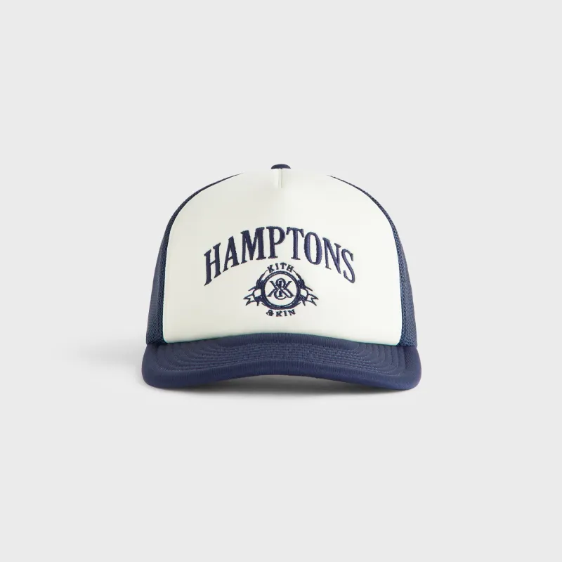 Kith Hamptons Nolan Trucker Hat - Nocturnal sold by Kith