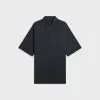 Teatora Doctoroid Capsulesnap Polo Shirt - Navy sold by Kith