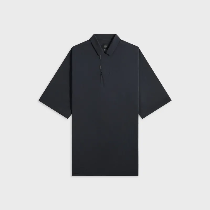 Teatora Doctoroid Capsulesnap Polo Shirt - Navy sold by Kith