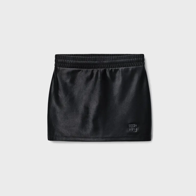 Alexander Wang Mini Skort - Alloy sold by Kith