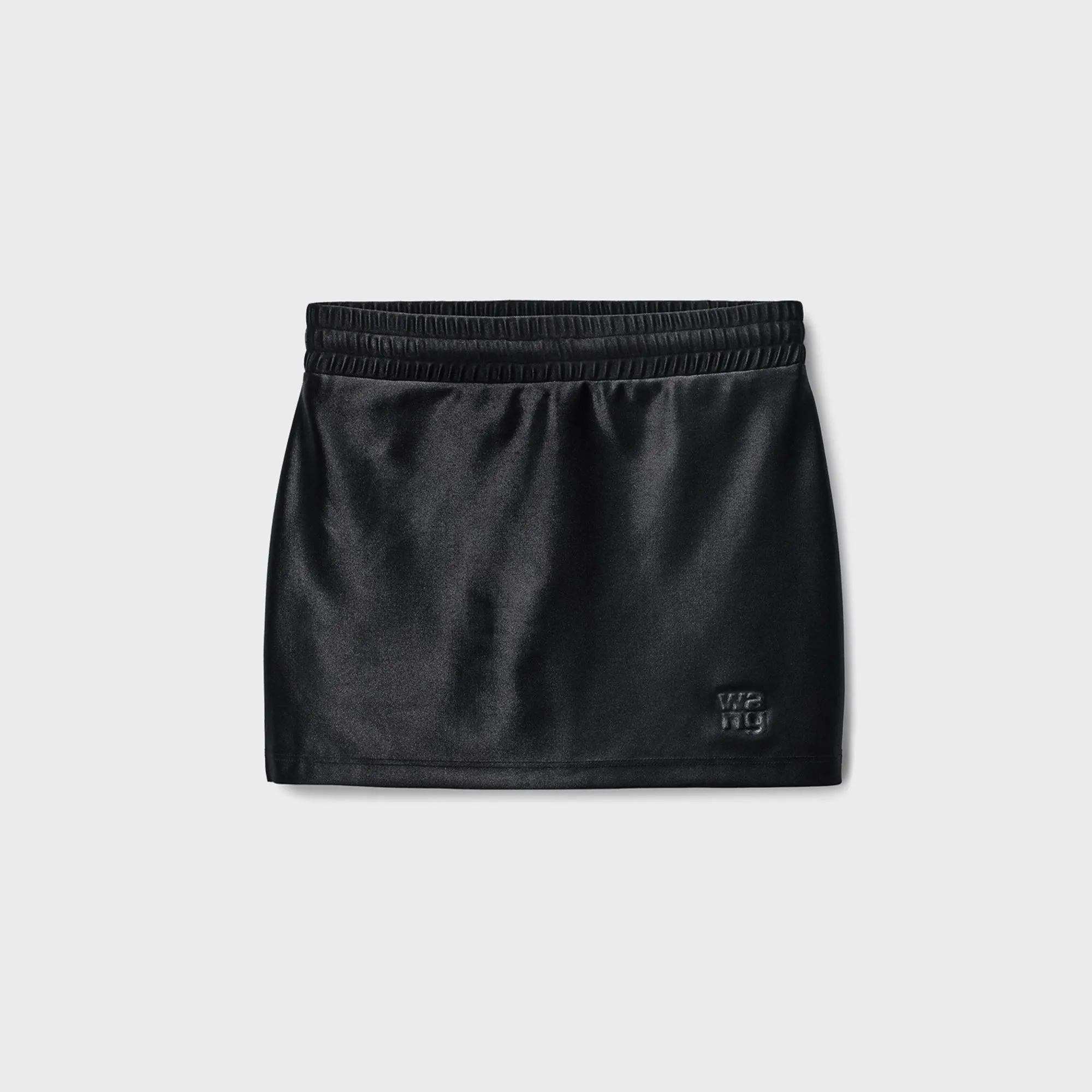 Alexander Wang Mini Skort - Alloy sold by Kith