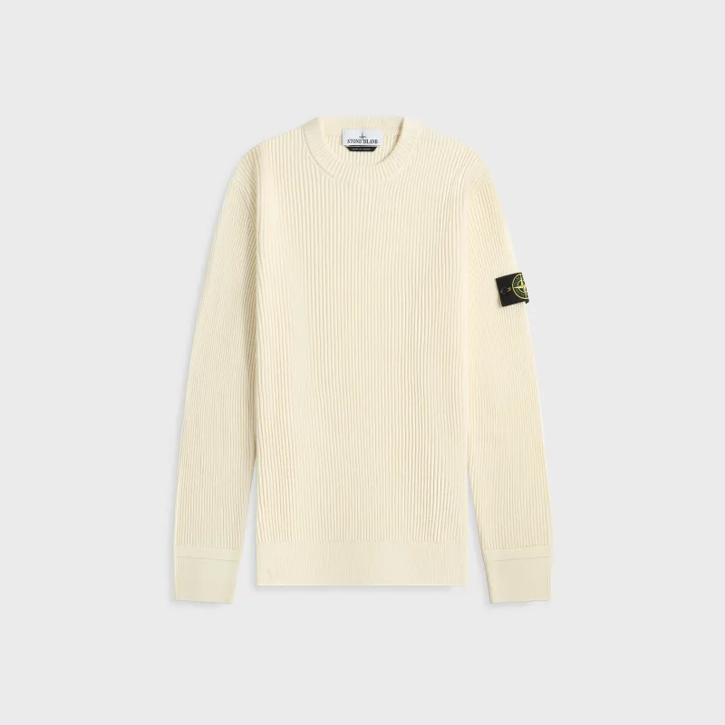 Stone Island Crewneck Sweater - Ivory sold by Kith
