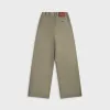 Loewe Drawstring Trousers - Khaki Green sold by Kith