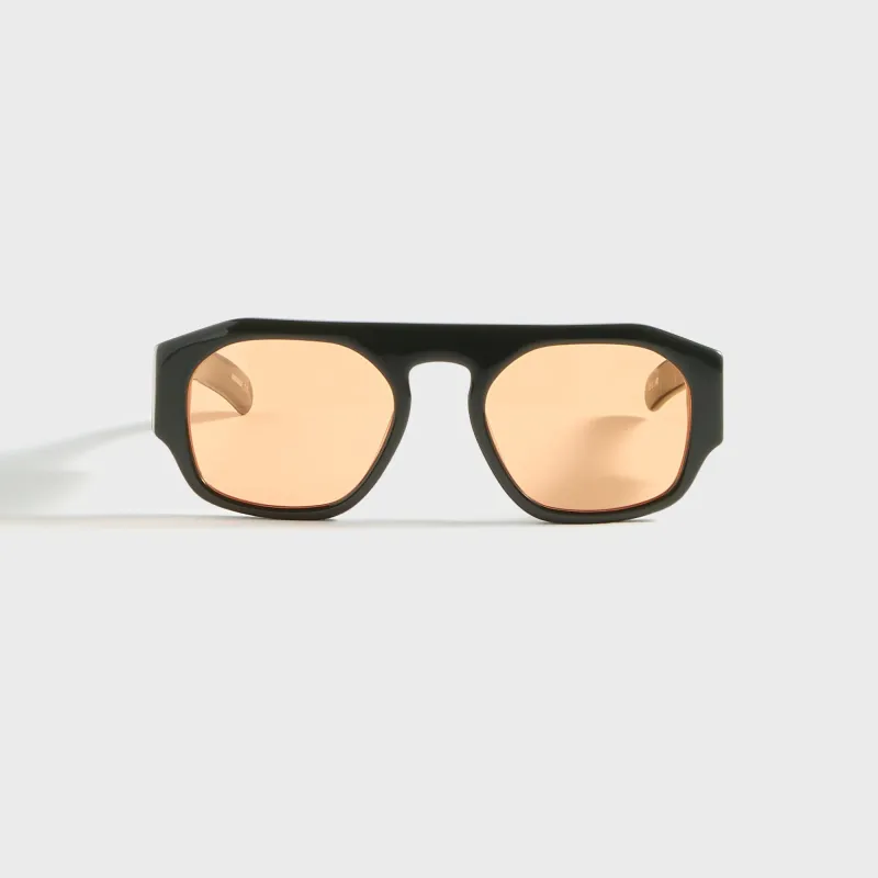 Flatlist Shade 02 - Solid Forrest Dk Green / Solid Orange Lens sold by Kith