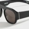 Flatlist Shade 02 - Solid Black / Solid Black Lens sold by Kith