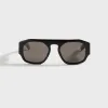 Flatlist Shade 02 - Solid Black / Solid Black Lens sold by Kith