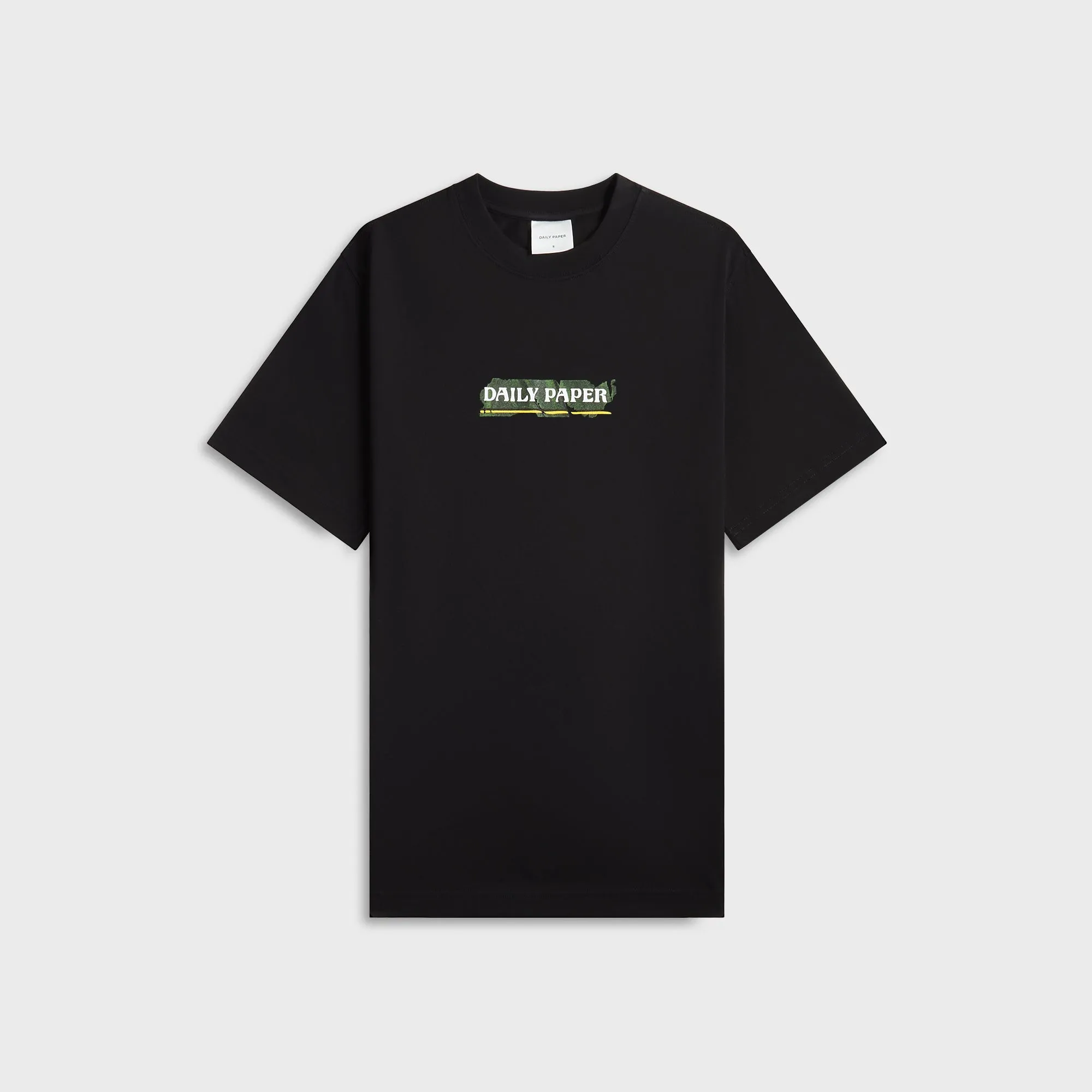 Daily Paper Sticker Tee - Black sold by Kith