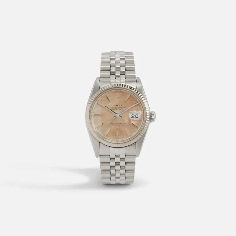 Wind Vintage Rolex Datejust 16014 - Linen / Patina / Unpolished sold by Kith