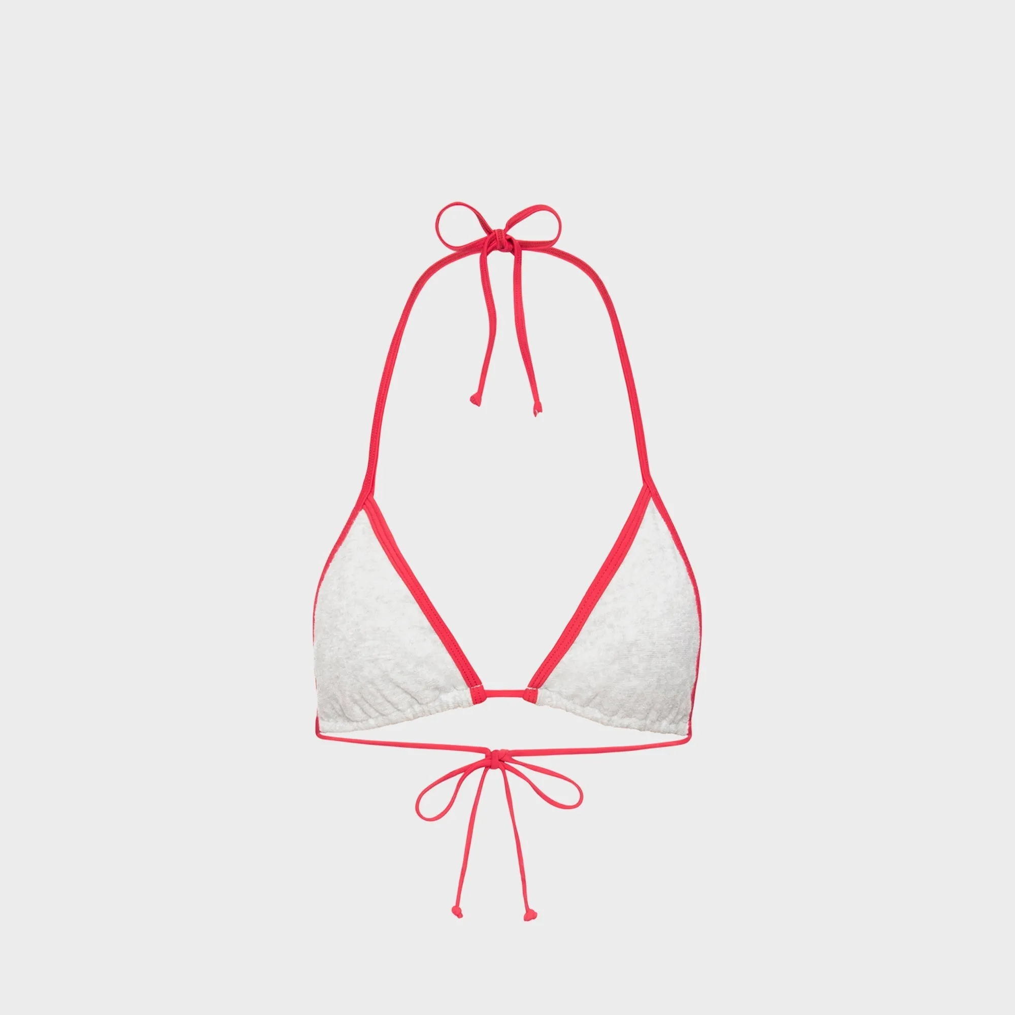 Miaou Kauai Bikini Top - Heather Grey sold by Kith