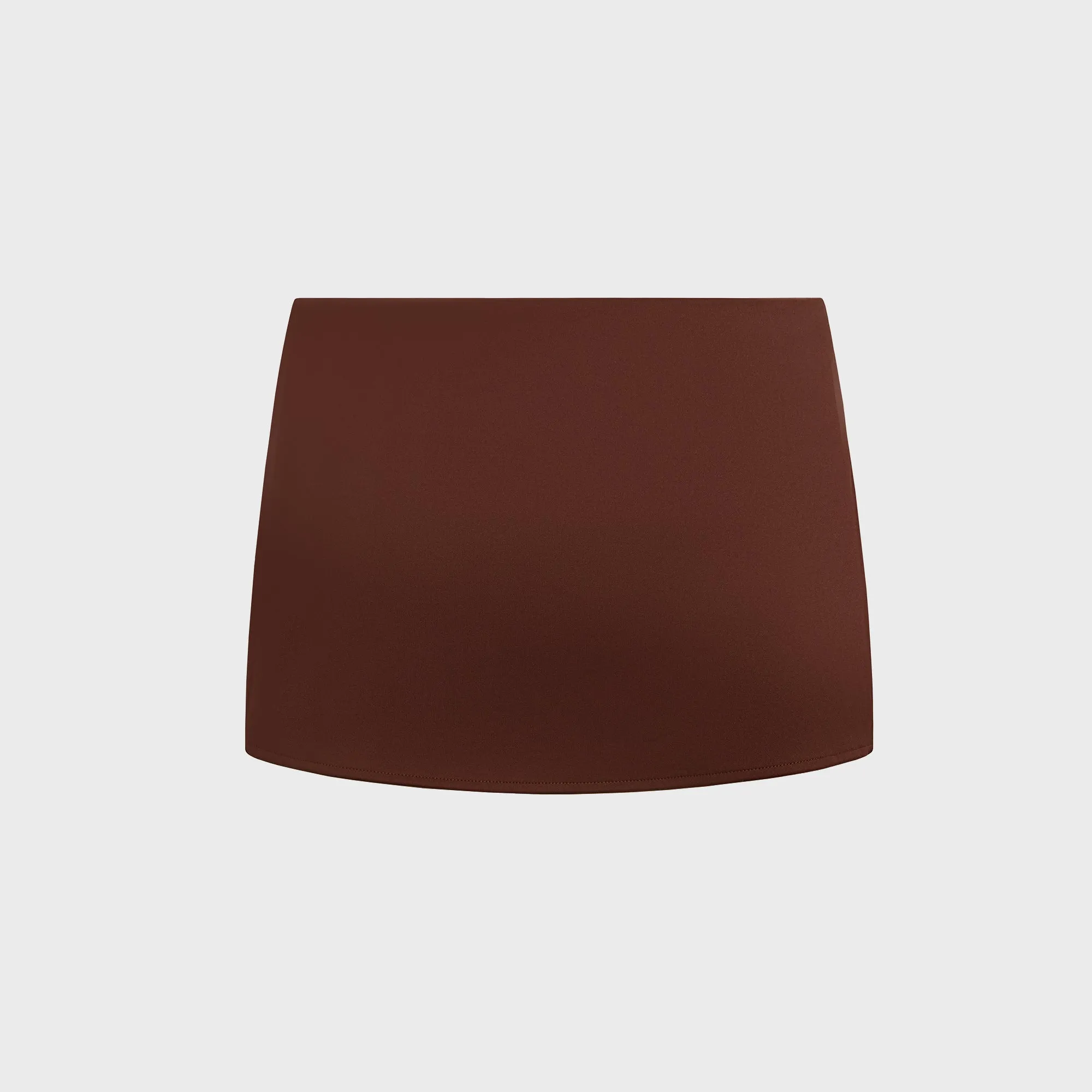 GUIZIO Micro Mini Stretch Skirt - Brown sold by Kith product image thumbnail 2