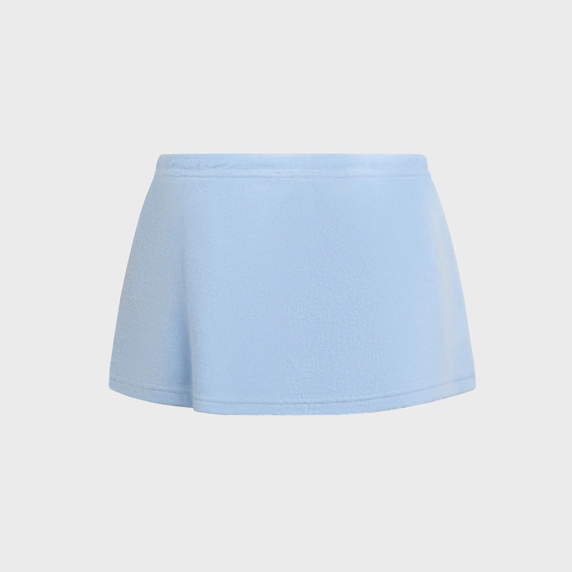 GUIZIO Dani Terry Mini Skort - Powder Blue sold by Kith product image thumbnail 2