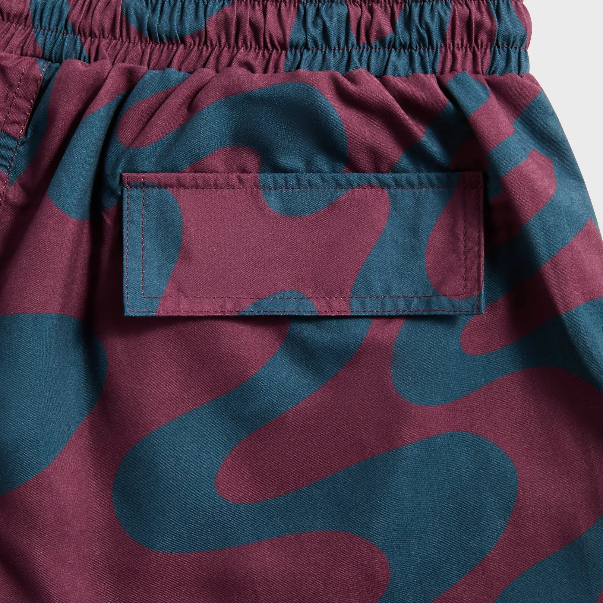 by Parra Splashed Swim Shorts - Burgundy sold by Kith product image thumbnail 3