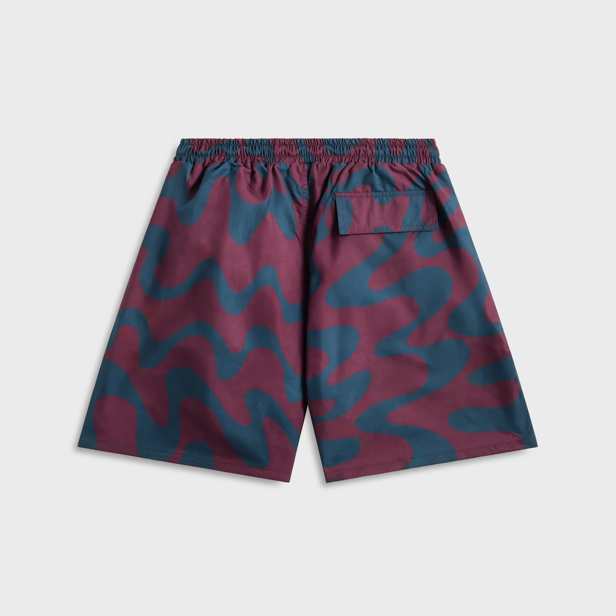 by Parra Splashed Swim Shorts - Burgundy sold by Kith product image thumbnail 2