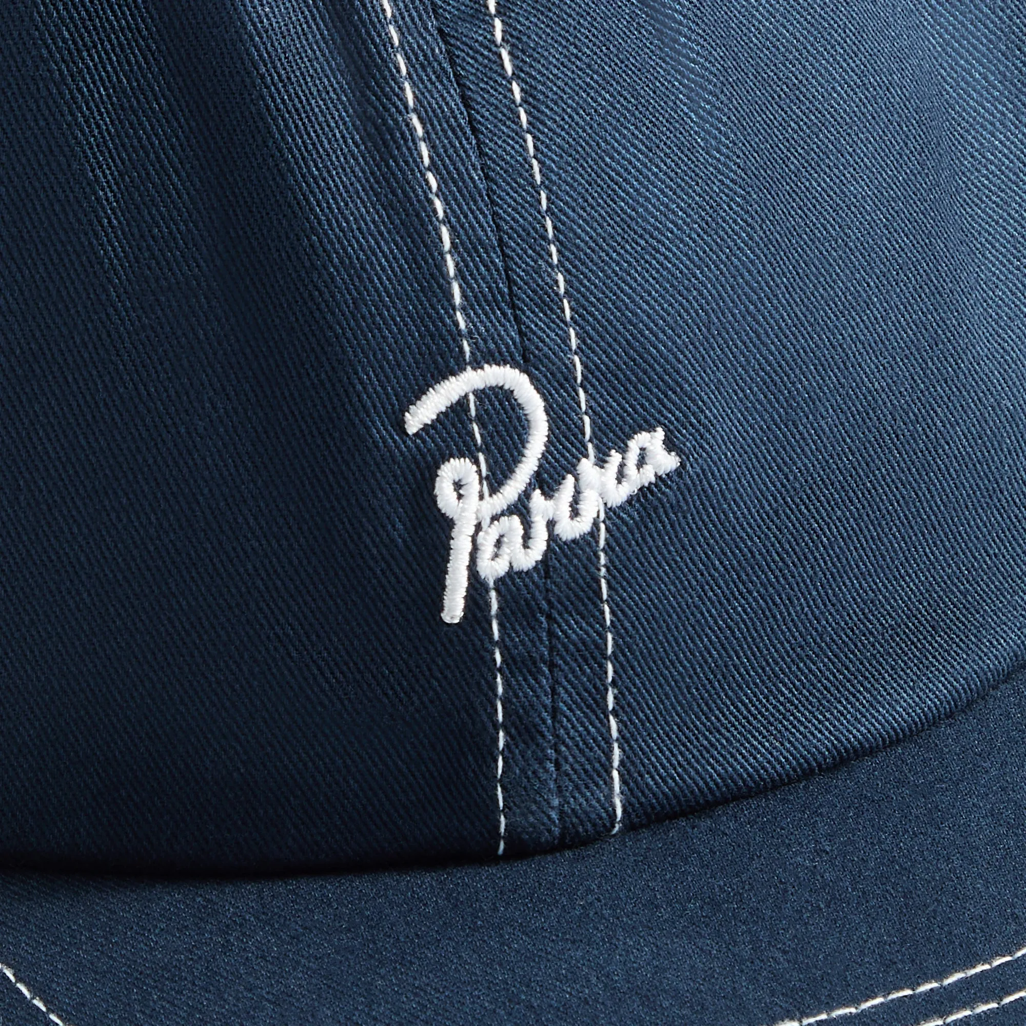 by Parra Signature 6 Panel Cap - Navy Blue sold by Kith product image thumbnail 3