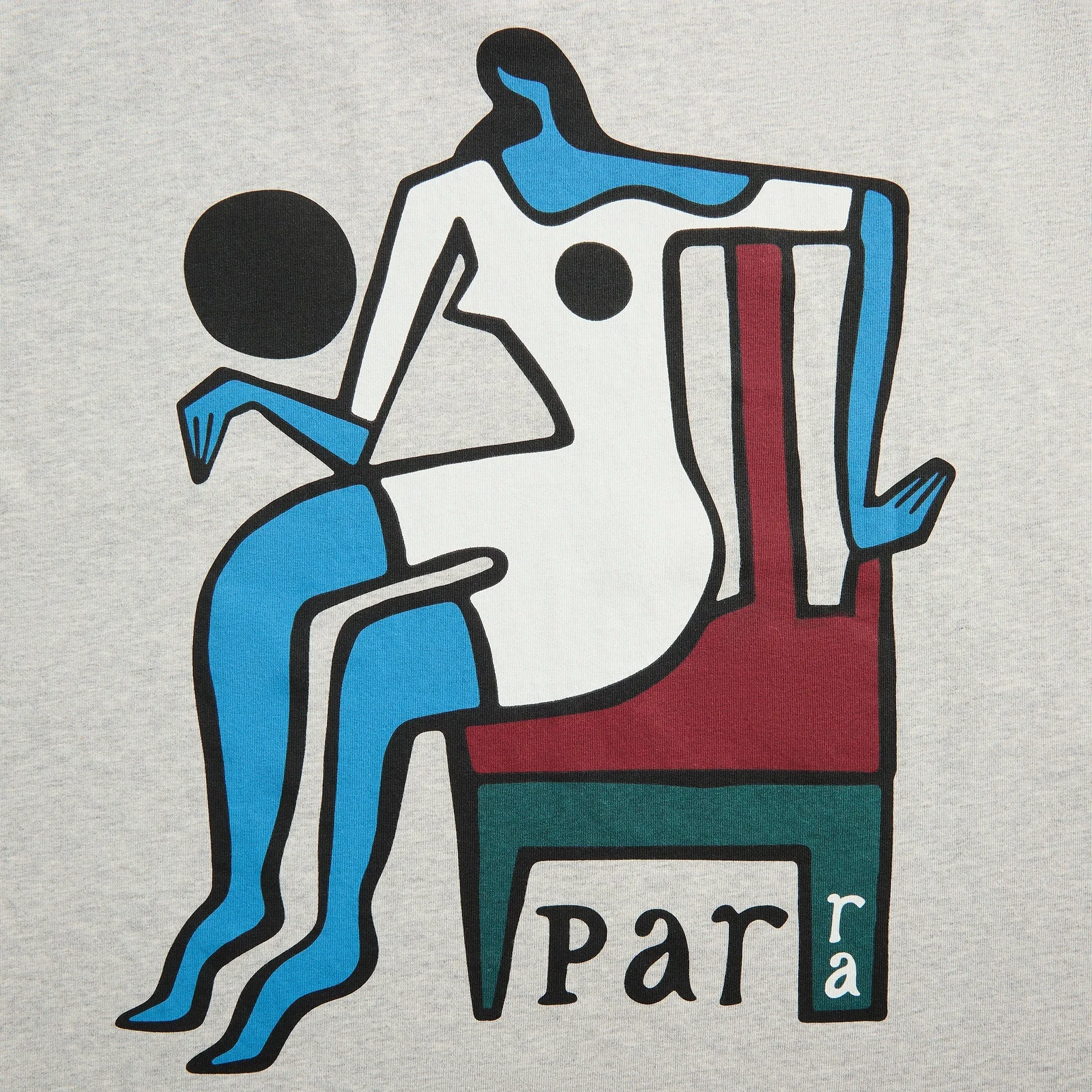 by Parra Chair Baller Tee - Heather Grey sold by Kith product image thumbnail 3