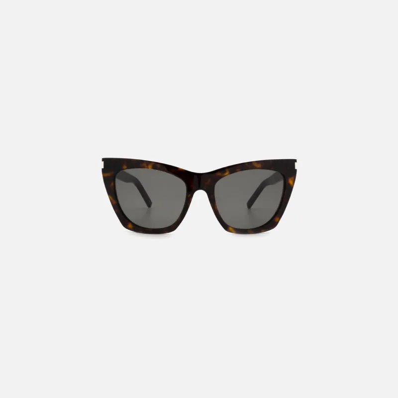 Saint Laurent 214 Acetate Frame - Brown sold by Kith