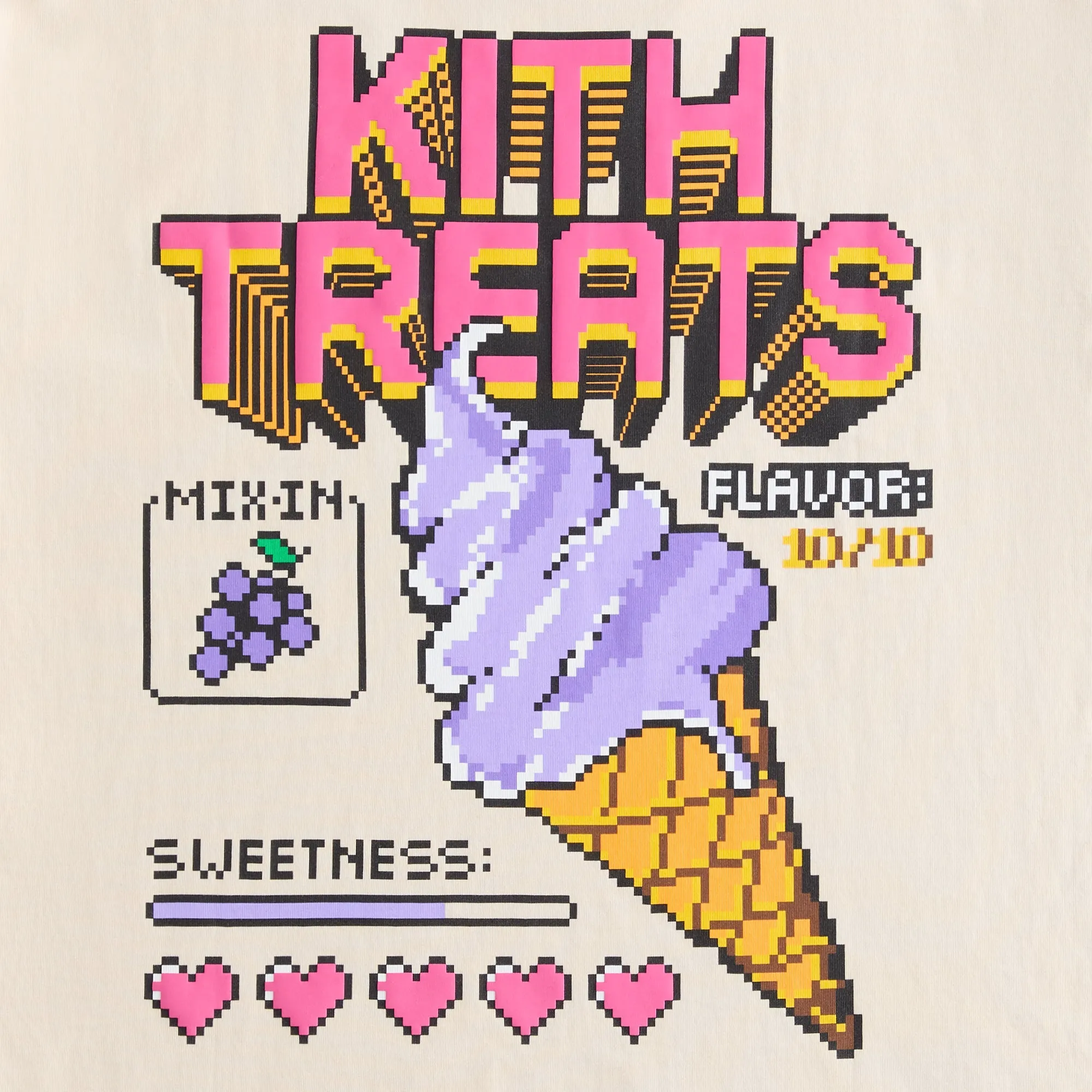 Kith Treats Grape Arcade Tee - Waffle sold by Kith product image thumbnail 4