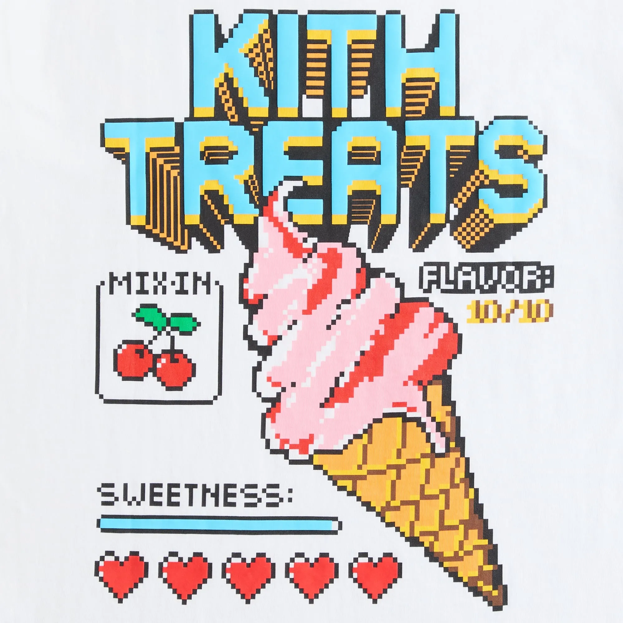Kith Treats Cherry Arcade Tee - White sold by Kith product image thumbnail 4