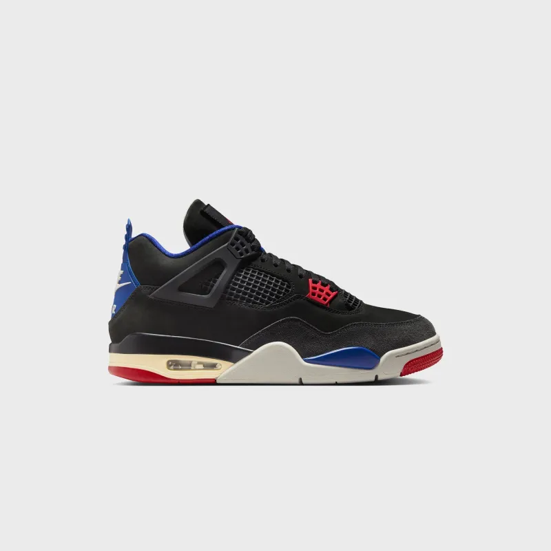 Jordan Air Jordan 4 Retro OG - Black / Fire Red / Deep Royal Blue /  Dark Smoke Grey / Tech Grey sold by Kith