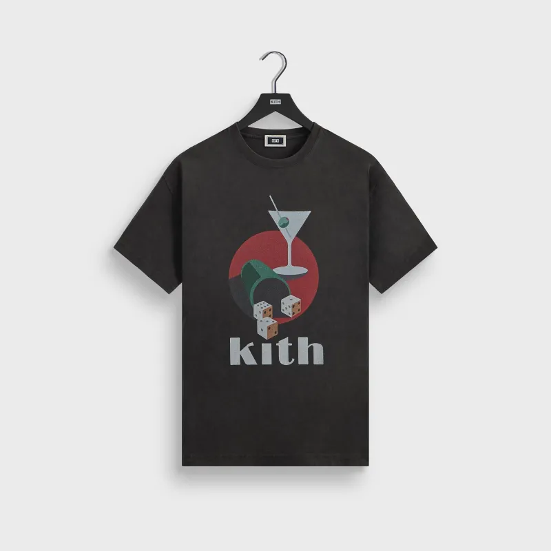 Kith High Roller Vintage Tee - Black sold by Kith