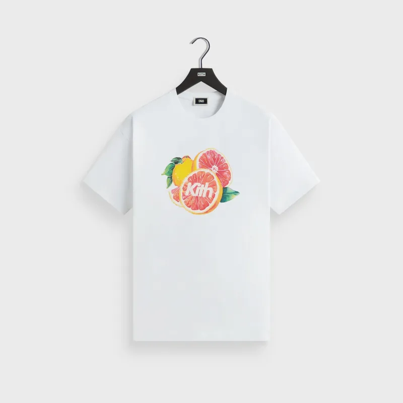 Kith Citrus Tee - White sold by Kith