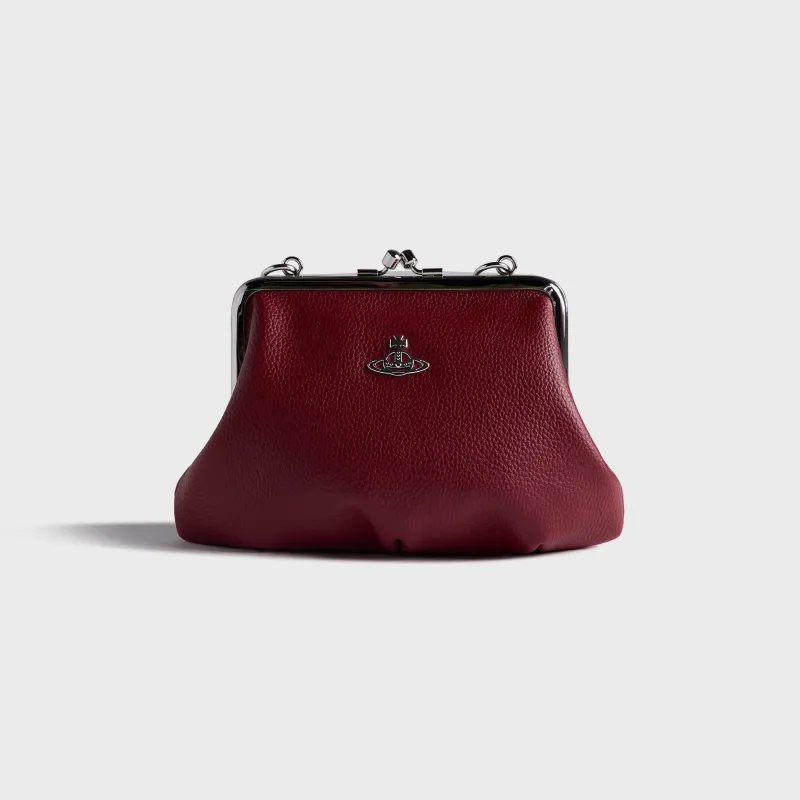 Vivienne Westwood Granny Frame Purse - Red sold by Kith