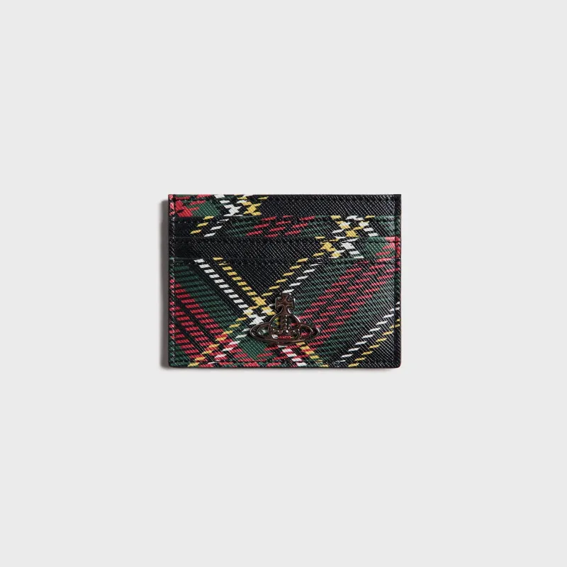 Vivienne Westwood Card Holder - Chelsea Tartan sold by Kith