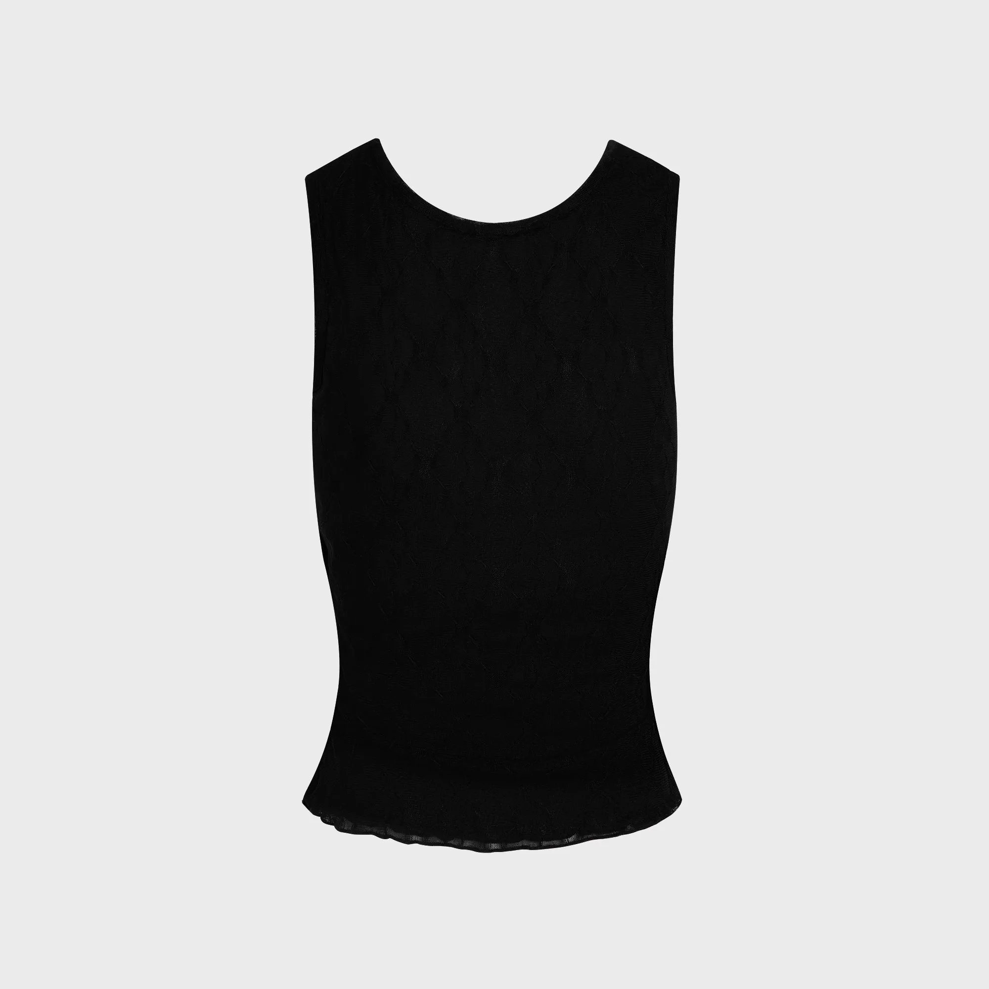 Second Skin Mariposa Sleeveless Wrap Top - Black sold by Kith product image thumbnail 2