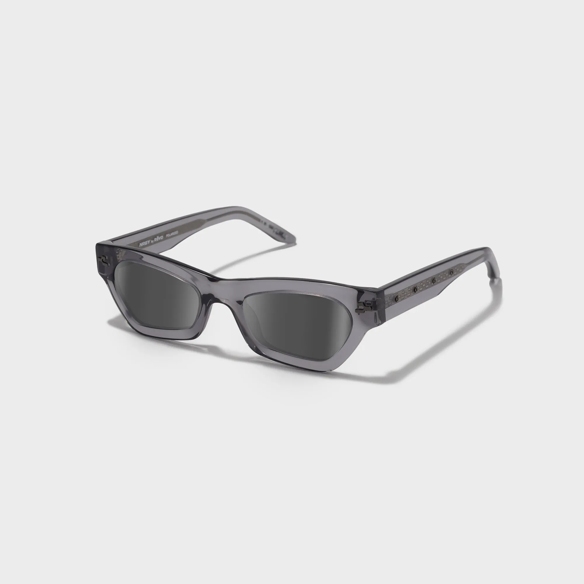 NRGY Lynx Frames - Crystal Grey / Graphite Lenses sold by Kith product image thumbnail 2