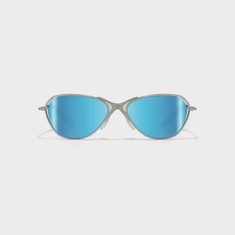 NRGY Loop Frames - Chrome / Blue Water Lenses sold by Kith