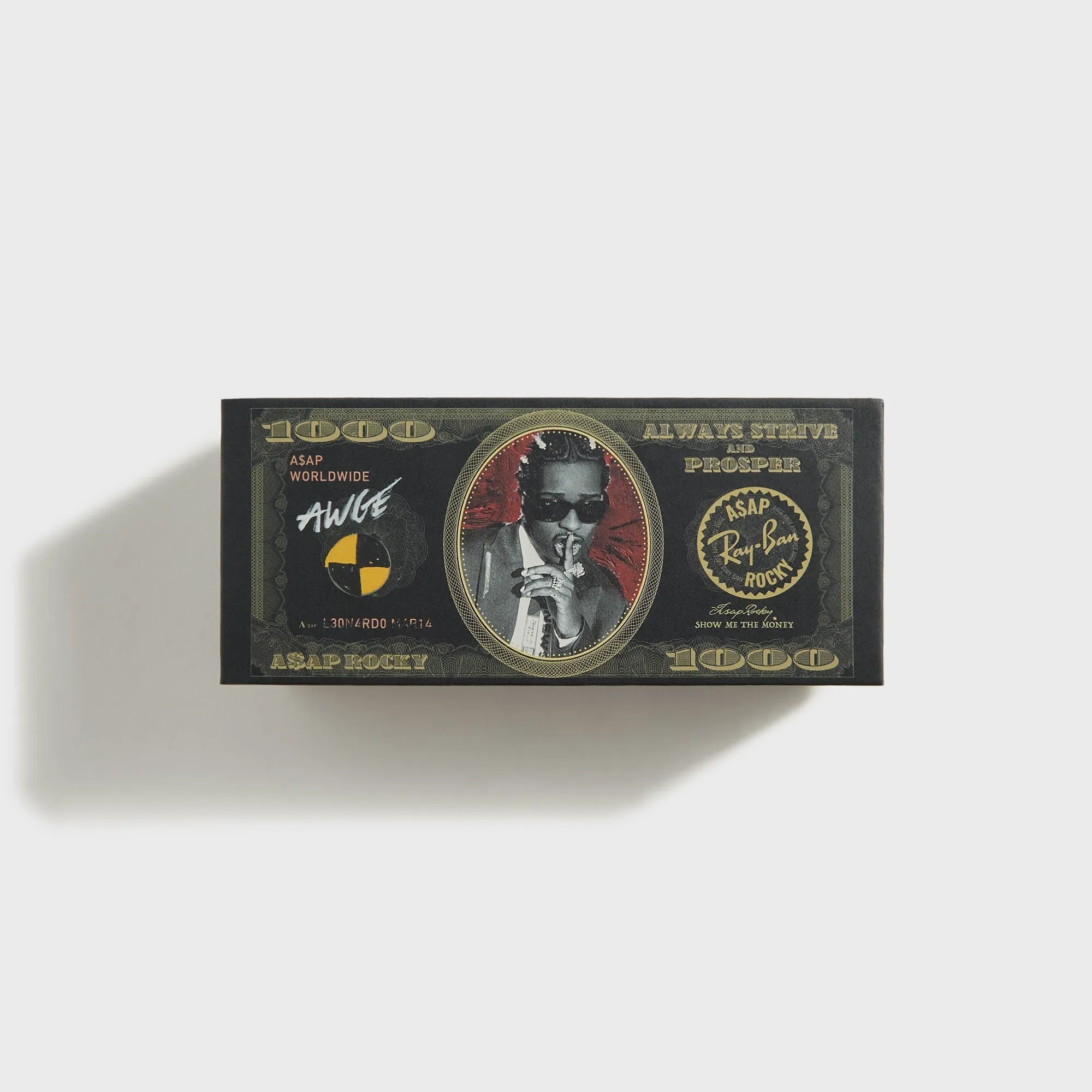 Ray-Ban x ASAP Rocky Mega Wayfarer AWGE - Black sold by Kith product image thumbnail 4