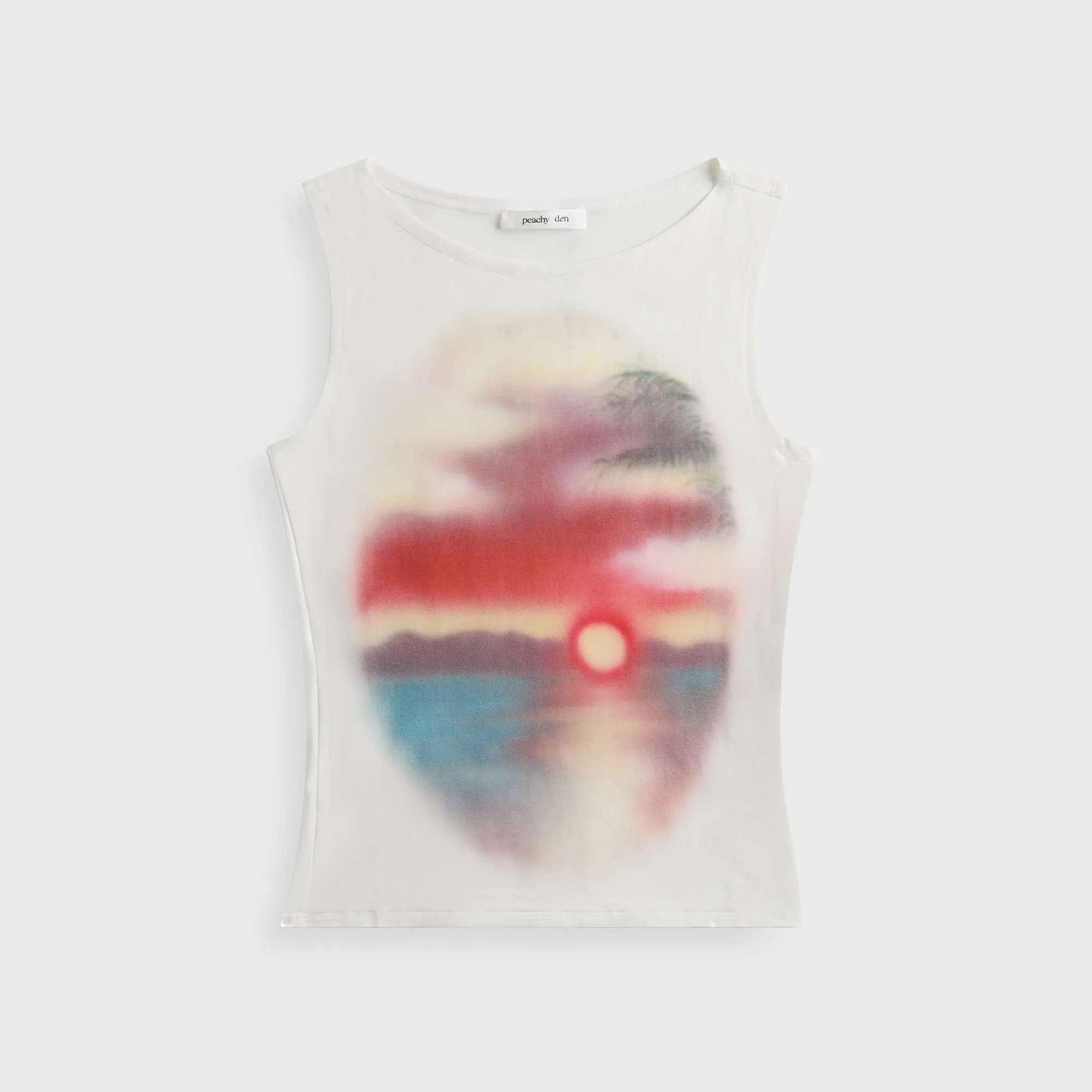 Peachy Den Souvenir Tank - Sunshine sold by Kith