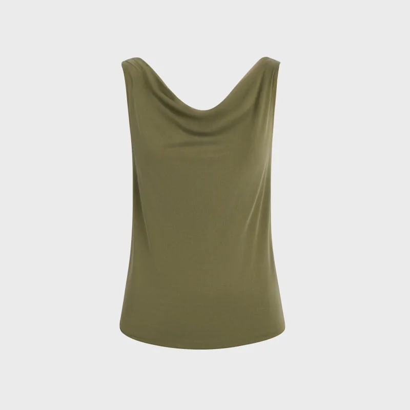 Peachy Den Kylie Top - Olive sold by Kith