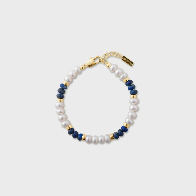 Eliou Kalid Bracelet - Blue / Gold sold by Kith