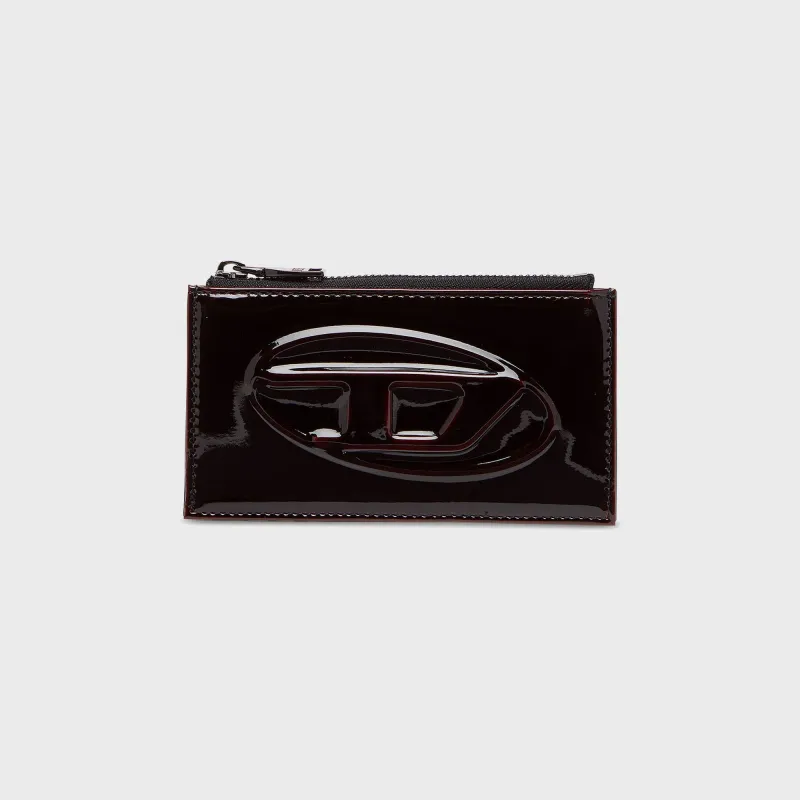 Diesel 1DR Card Holder - Burgundy sold by Kith