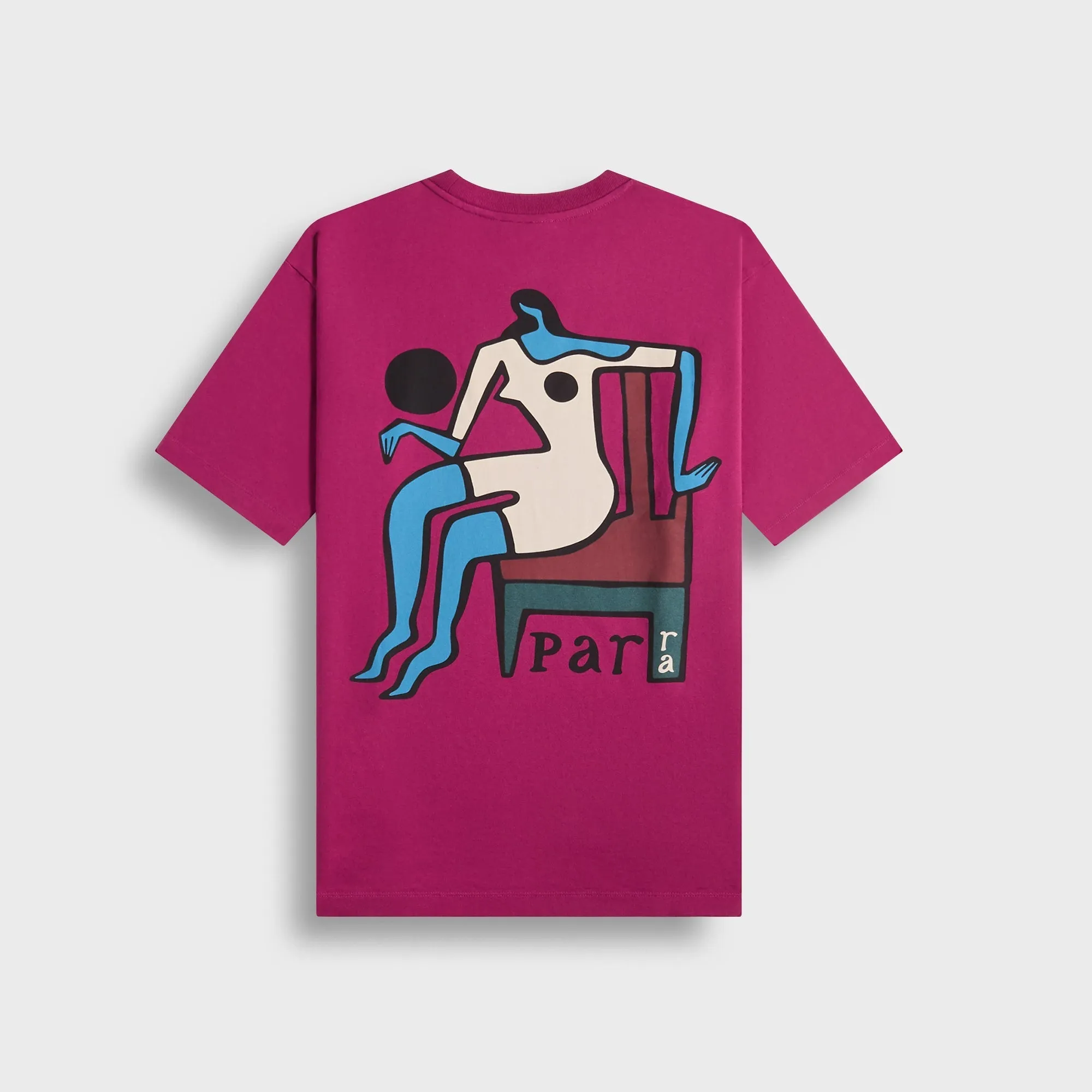 by Parra Chair Baller Tee - Dark Magenta sold by Kith product image thumbnail 2