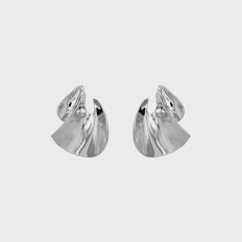 Black Suede Studio Lola Earring - Silver sold by Kith