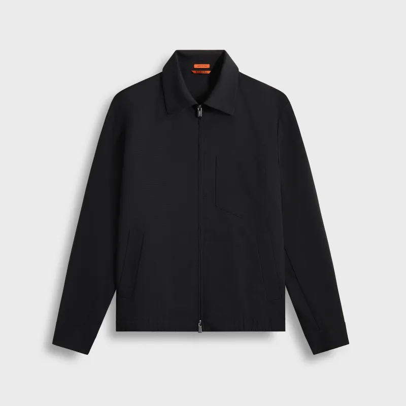Barena Coat Zaleto Crielo - Nero sold by Kith